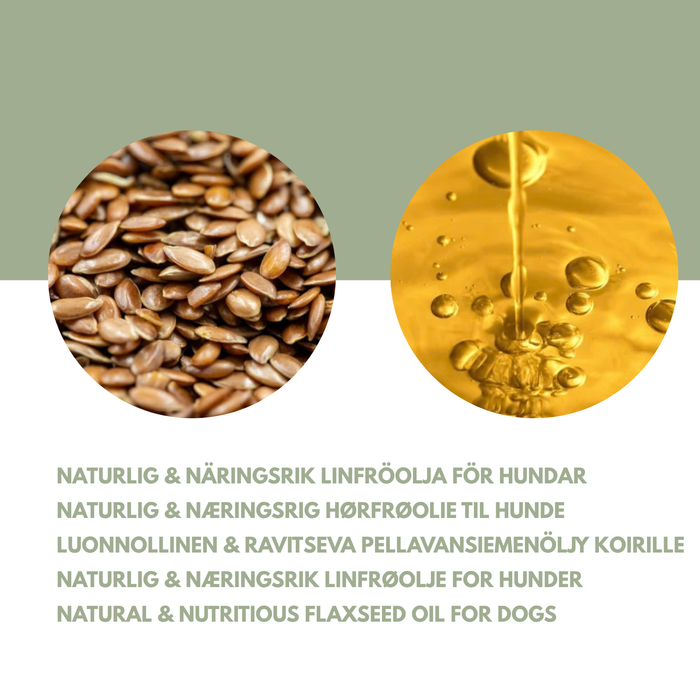 Flaxseed oil – Premium quality for dogs and cats