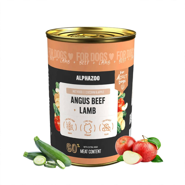 Angus- ja lammasateria – Herkullista märkäruokaa koirille